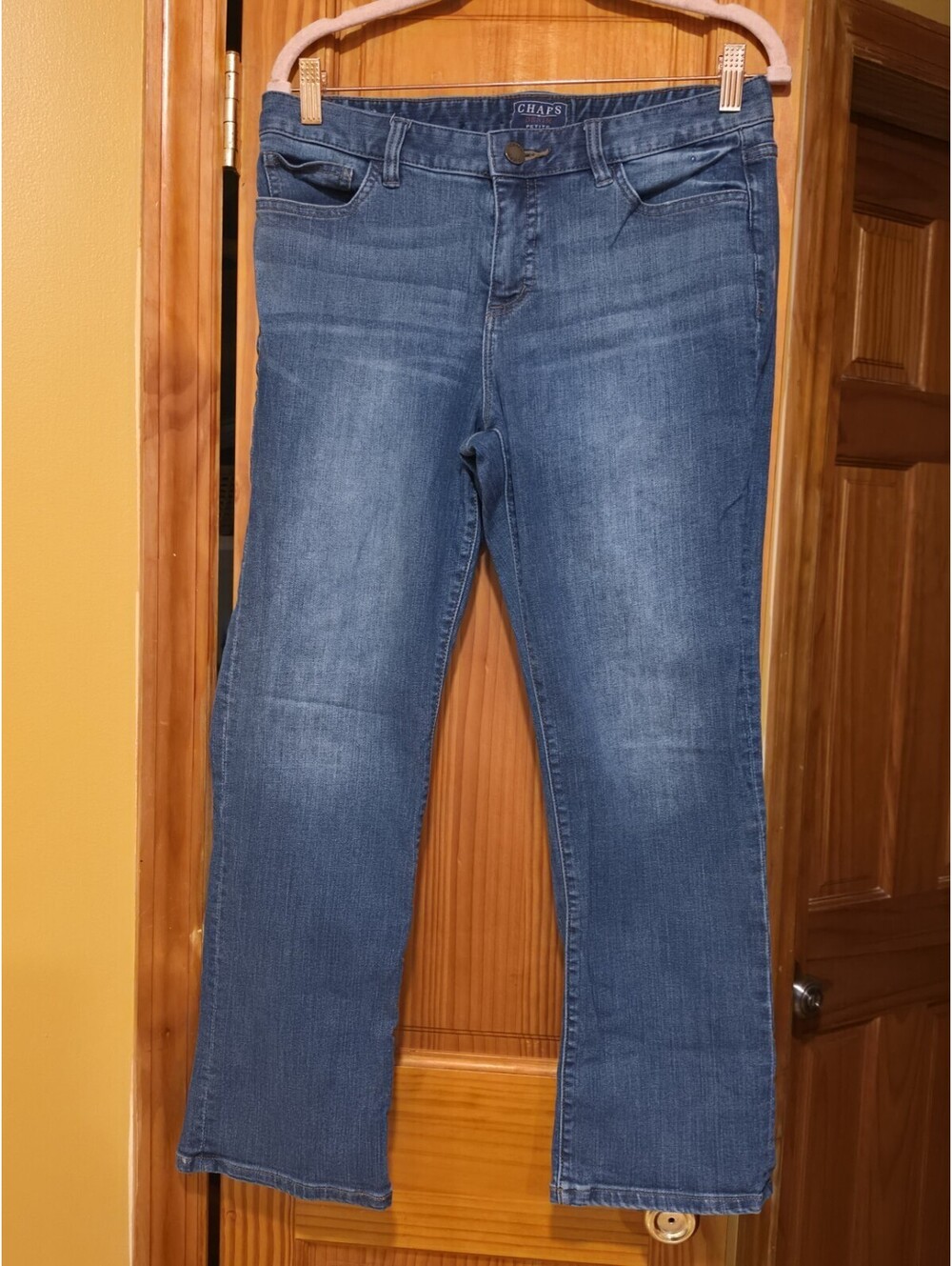 Chaps Denim Petite Womens Bootcut Jeans Sz 10p